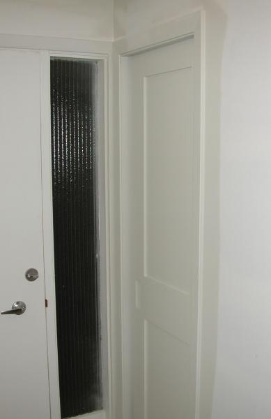 03/15 - The coat closet door